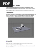 Tutorial Blender Efeito Cromado