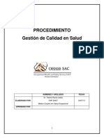 Gestión de Calidad - OHASS