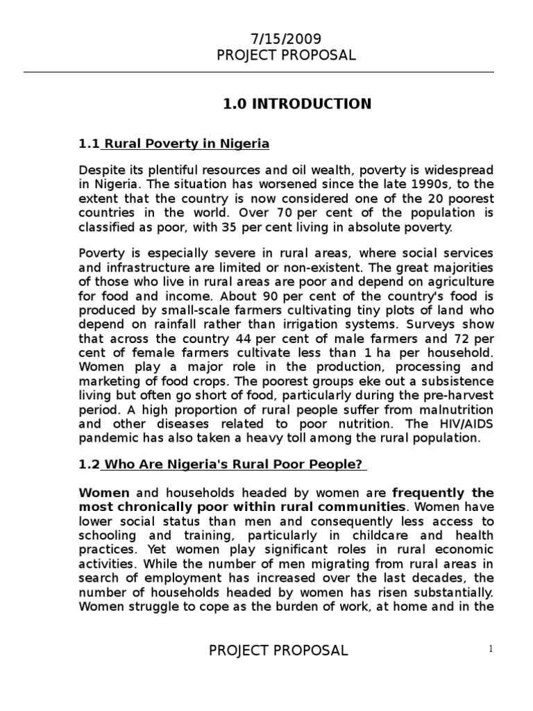 Research proposal sample on poverty image