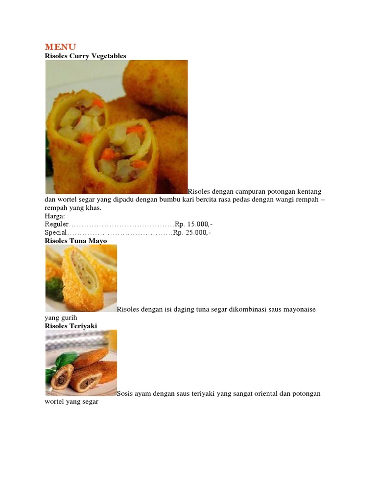 Indo Food | PDF