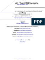 Combined Analysis of Digital Terrain Models and Remotely Sensed Data in Landscape Investigations