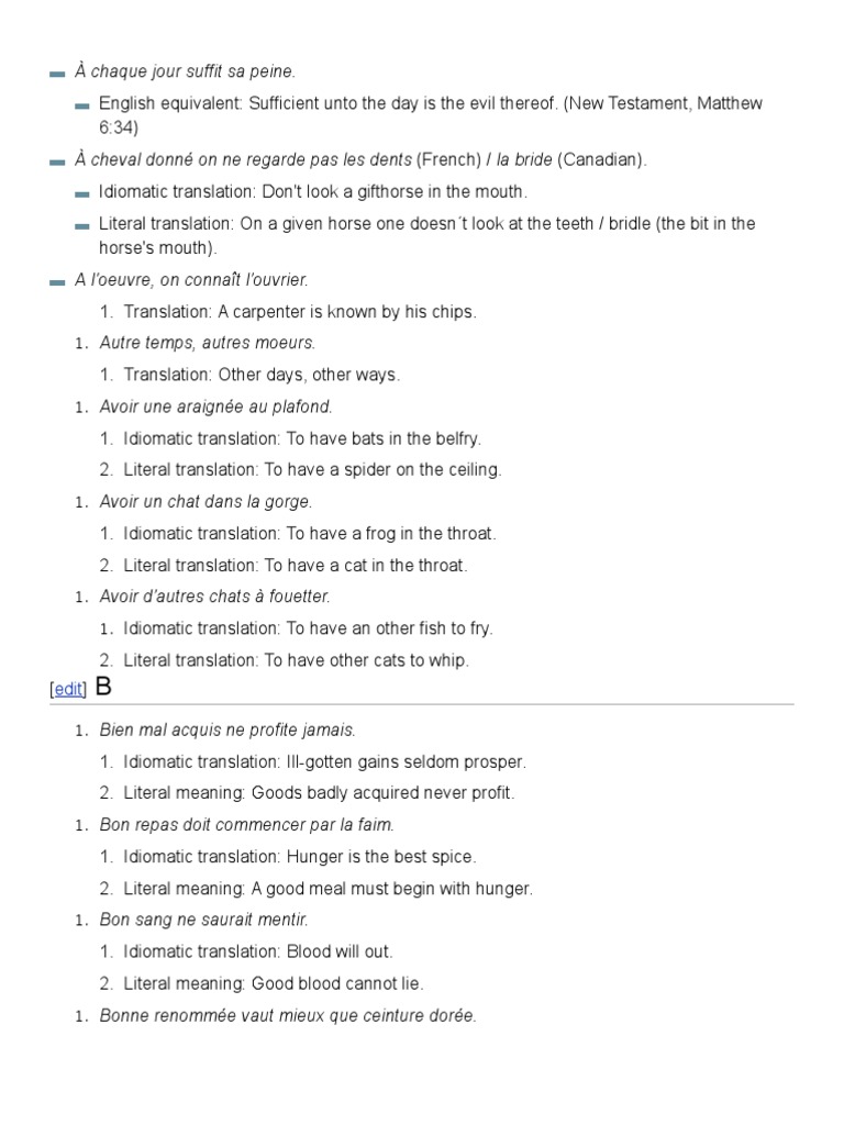 A Chaque Jour Suffit Sa Peine Pdf Translations