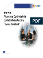 Sap R/3 Finanças e Controladoria Contabilidade Bancária Fiscal e Gerencial