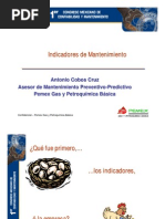 Indicadores de Mantenimiento