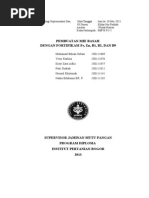 Download Laporan Tsf Mie Fortifikasi Fe Zn B1 B2 B9 by Rico Fernando  T SN173791568 doc pdf