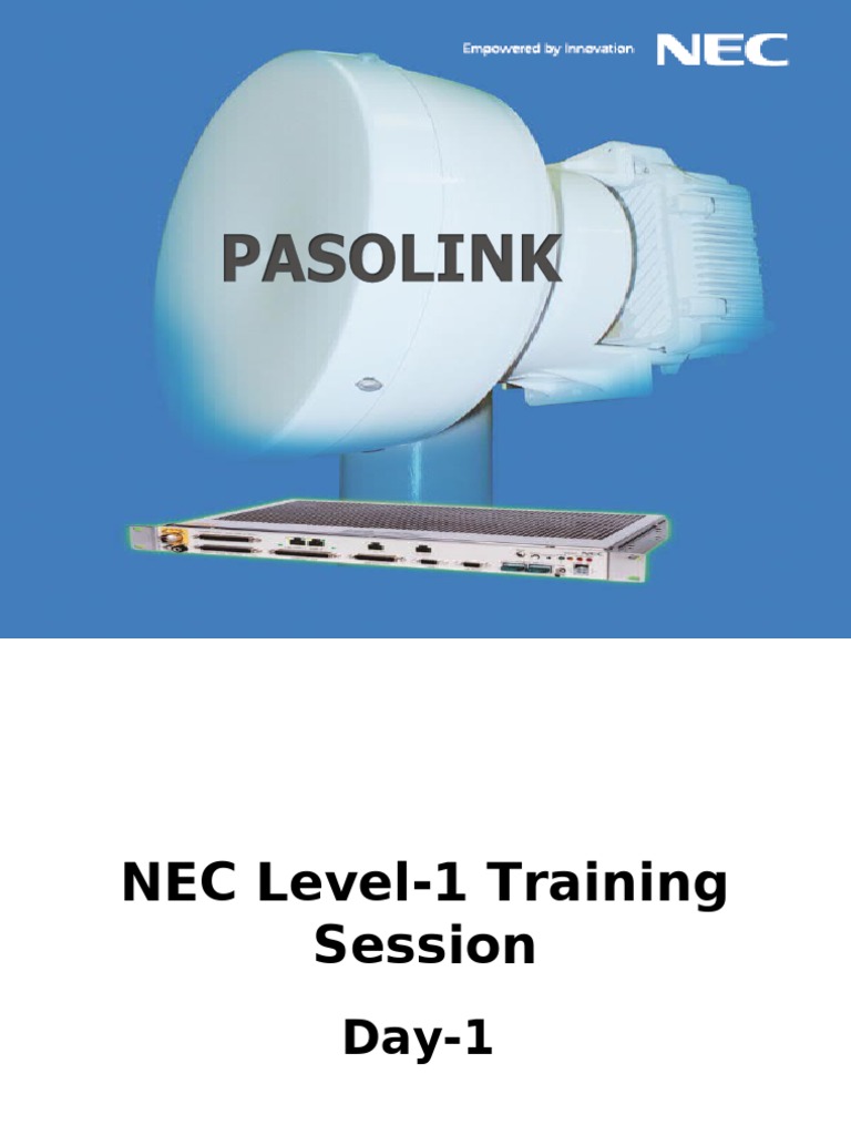 NEC Level-1 Training: Microwaves & Modulation | PDF | Modulation ...