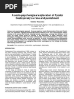 Download A Socio-psychological Exploration of Dostoyevsky Crime and Punishment by Alejandra Figueroa SN173794895 doc pdf