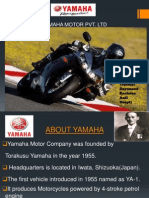 India Yamaha Motor Pvt. LTD: Presented by