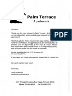 Palm Terrace Application