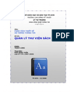 Đề tài Phân tích thiết kế hệ thống thông tin quản lý thư viện sách - Ngô Minh Tuấn - Luận văn, đồ án, đề tài tốt nghiệp