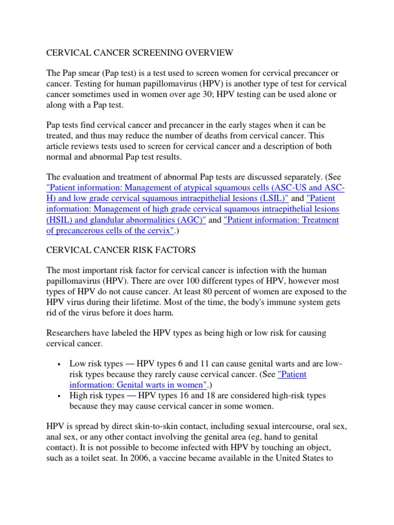 LSIL, HSIL, Colposcopy Cervical Cancer Cytopathology