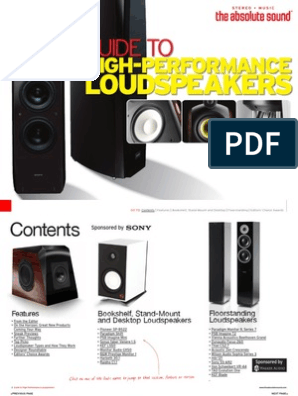 Loudspeakers 13 Loudspeaker Signal Processing