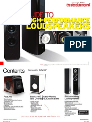 Loudspeakers 2013 Loudspeaker Signal Processing