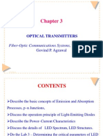 Chapter 3 Optical Transmitters (10!12!12) 1