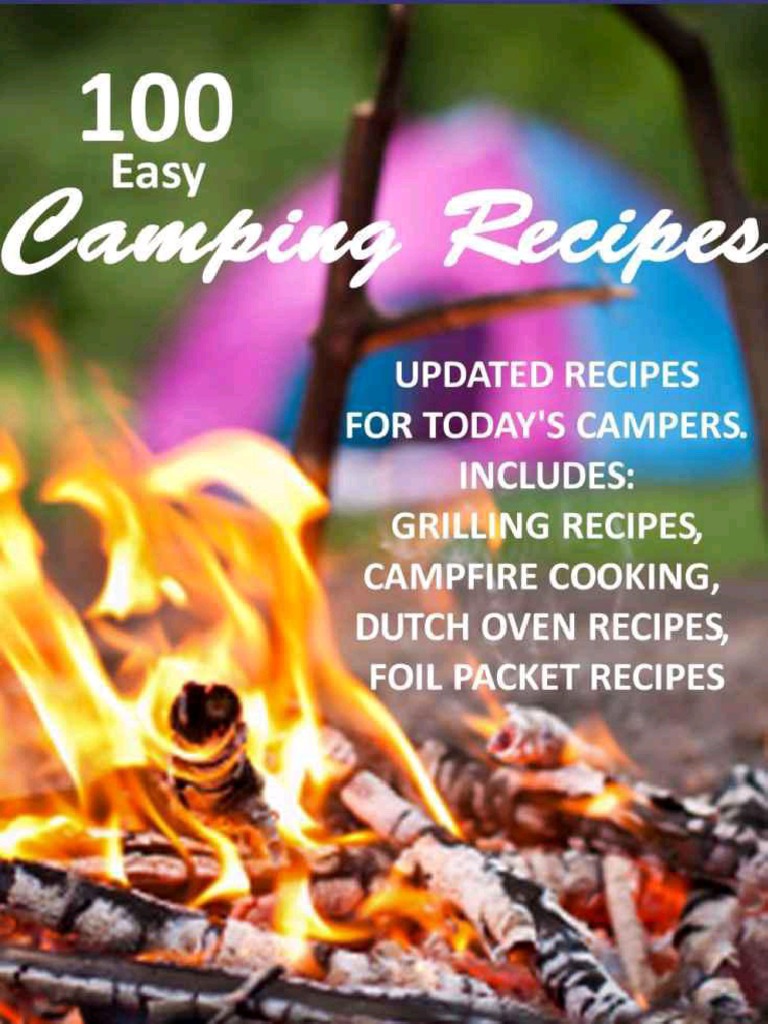 Camping Recipes PDF Hamburgers Sausage