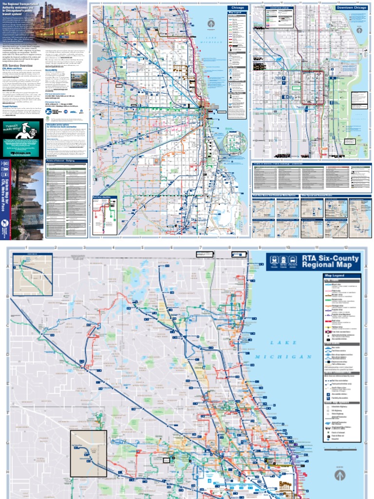 rta trip planner chicago map