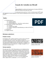 Placas de Identificação de Veículos No Brasil - Wikipédia, A Enciclopédia Livre