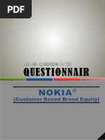 Download Report on Findings of Questionnaire Nokias Brand Equity  by Kashif Abbas SN173846332 doc pdf