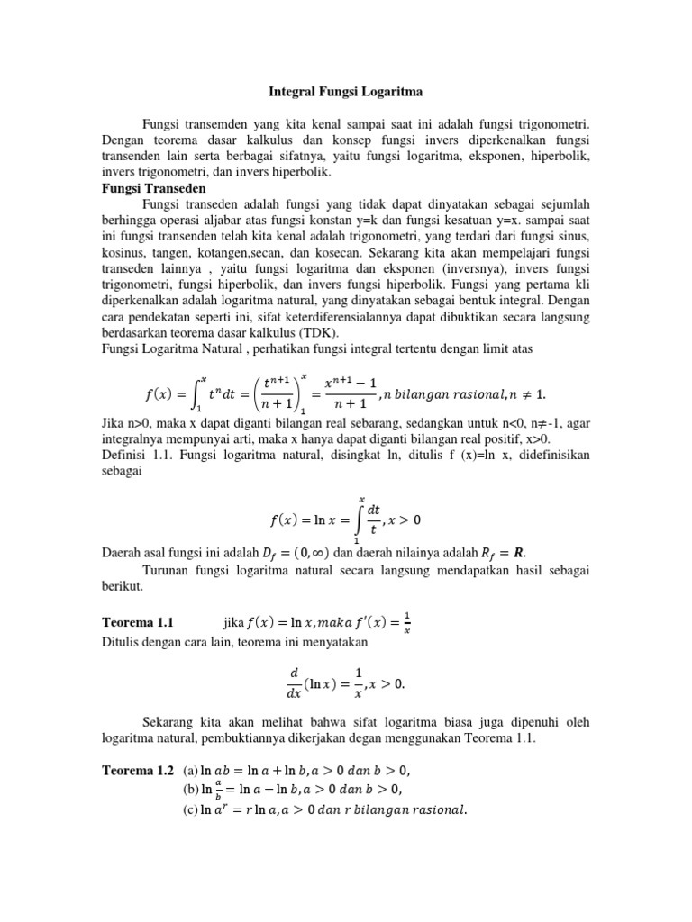 21++ Contoh Soal Integral Fungsi Eksponen - Kumpulan ...