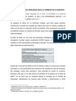 Piratería en Africa Analizada Bajo Trinidad de Clausewitz