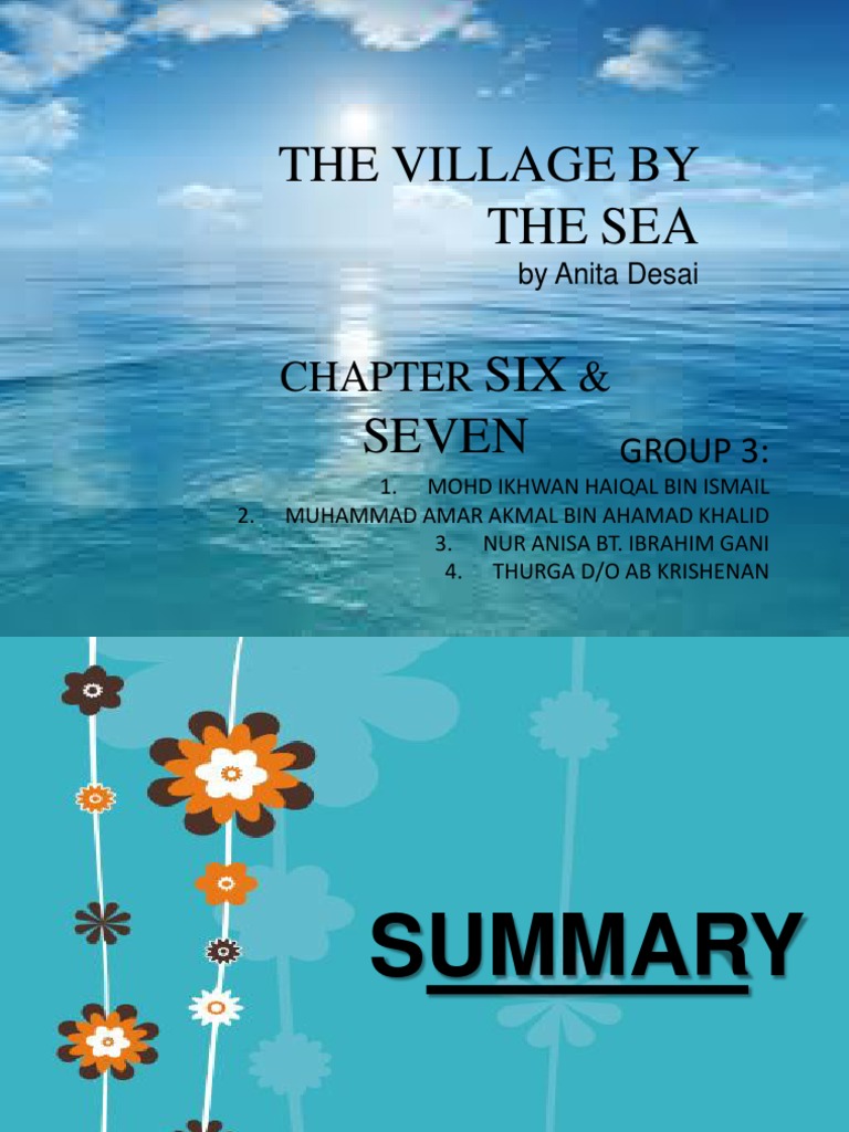 the village by the sea by anita desai