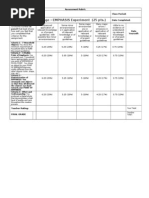 Emphasis Experiment Rubric