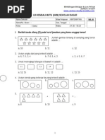 Soal Uji Kendali Mutu Ukm SD Kelas 1 - Matematika Soal Dan Jawaban