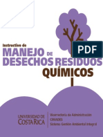 Manejo de Desechos Residuos Químicos