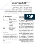 Thermal Decomposition Kinetics of PBAN-binder and Composite Solid Rocket Propellants PDF