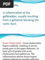 Cholecytitis