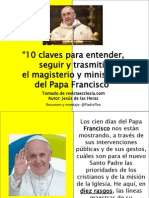 10 Rasgos Del Papa Francisco