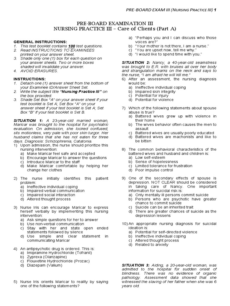 PreBoard III PDF Intravenous Therapy Childbirth