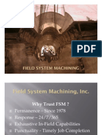 Power Plant Steam Path and Turbine Rebuild Field System Machining Capabilities