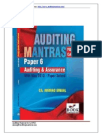 Sample For Auditing Mantras For CA IPCC