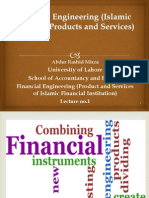 Lecture No.01 Introduction Financial_Engineering (Islamic Products and Services)