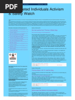 Strahlenfolter Stalking - TI - Baker - UK Targeted Individuals Activism & Safety Watch - February 2013 - Uktargetedindividuals