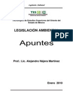 Legislación Ambiental - Apuntes - mexico