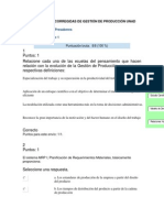 Evaluaciones Corregidas de Gestión de Producción Unad