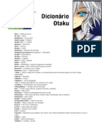 Dicionário Otaku