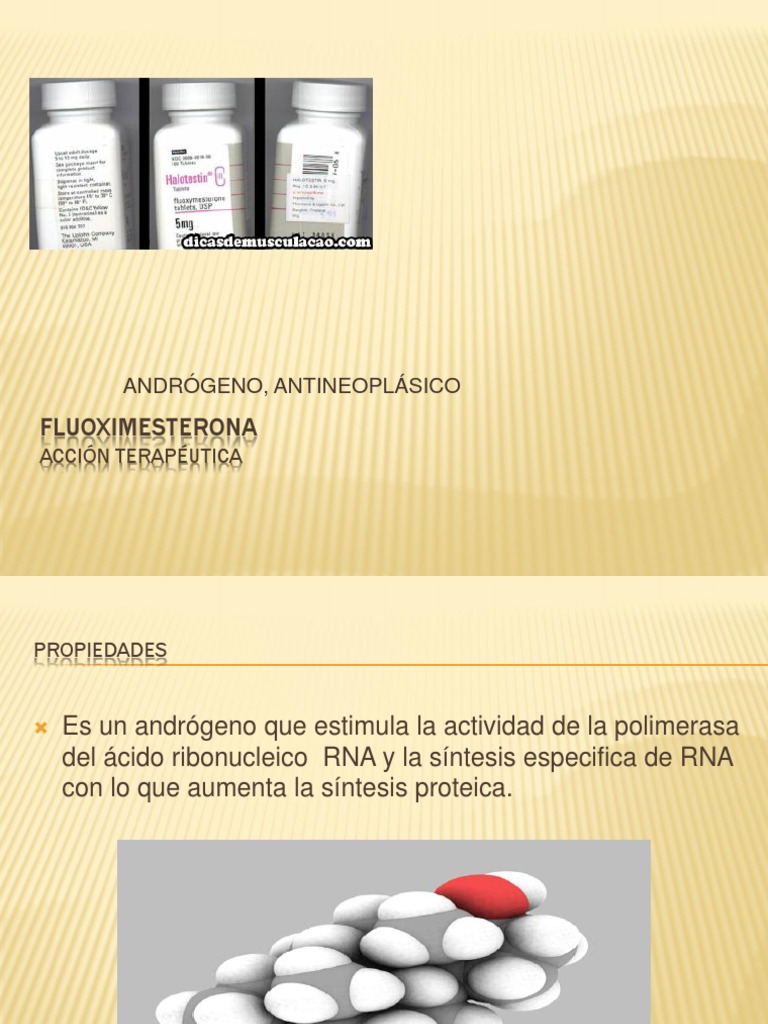 Uso y Precauciones de Fluoximesterona | PDF | Cancer de prostata ...