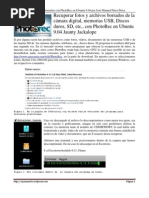 Download Recuperacin de fotos y archivos de memorias USB con PhotoRec en Ubuntu 904 by Jos Manuel SN17390213 doc pdf