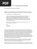 Download About Long Days Journey Into Night by Simona Symonyci SN173902417 doc pdf