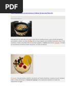 comidas exóticas e receitas