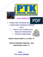 Contoh Penelitian Tindakan Kelas (PTK)