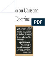 Lesson on Christian Doctrine