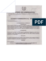 Acuerdo Gubernativo 289-2013