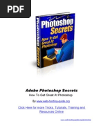 Download Adobe Photoshop Secrets - Tricks Tutorials and Training to Get Amazing Effects by SalmanAKhan SN17391732 doc pdf