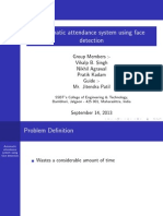 Automatic Attendance System Using Face Detection