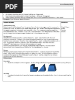 Lesson Plan Travel Graphs