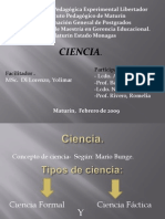 ciencia, según Mario Bunge